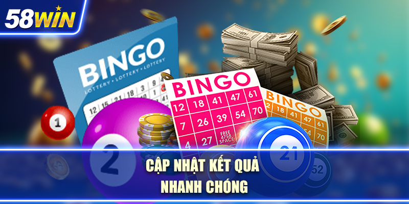 Sảnh xổ số tại 58Win uy tín và minh bạch